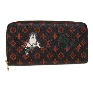 LOUIS VUITTON Monogram transformed Zippy Wallet Long Wallet M63875 Auth 31384AM